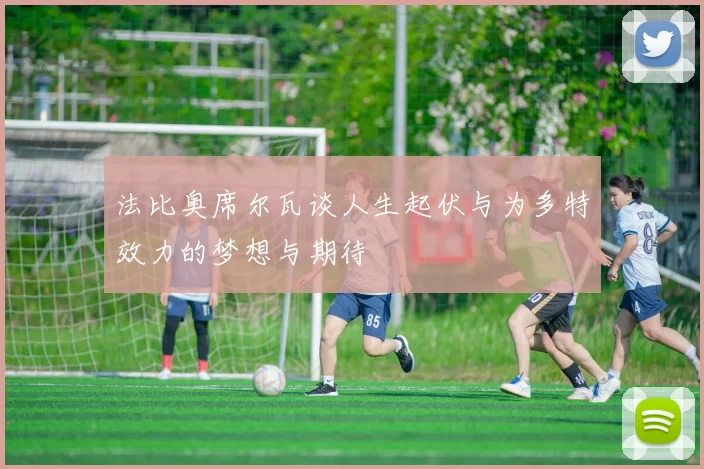 法比奥席尔瓦谈人生起伏与为多特效力的梦想与期待